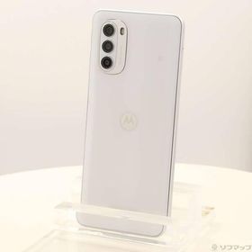 〔中古〕Motorola(モトローラ) moto g52j 5G 128GB パールホワイト PATM0001JP SIMフリー〔295-ud〕