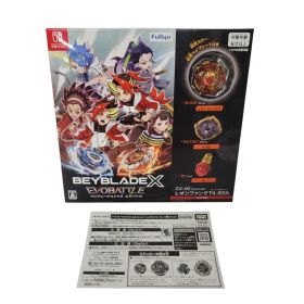 【中古美品】 【未開封】【ゲーム】ベイブレードエックス エボバトル CERO区分_A 全年齢対象 Nintendo Switch 任天堂 スイッチ ソフト 【029-260117-as-03-izu】
