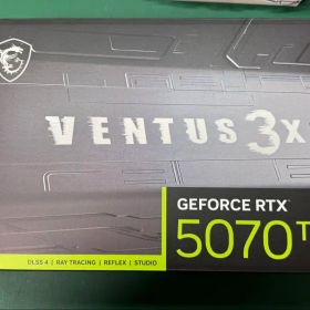 【値下】MSI GeForce RTX 5070 Ti VENTUS 3X OC