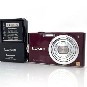 【パナソニック】Panasonic LUMIX DMC-FX60 パープル コンパクトデジタル #P822