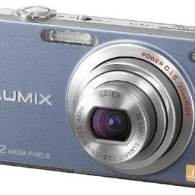 【中古】パナソニック デジタルカメラ LUMIX (ルミックス) FX60 ラベンダーブルー DMC-FX60-A