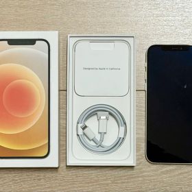 【値下げ】美品 Apple iPhone 12 ホワイト 本体+iFace付き