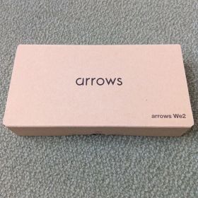 未使用新品 au FCNT arrows We2 FCG02 ネイビー 指紋認証