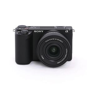 ソニー(SONY)の【中古】(ソニー) SONY VLOGCAM ZV-E10M2K パワーズームキット ブラック(コンパクトデジタルカメラ)