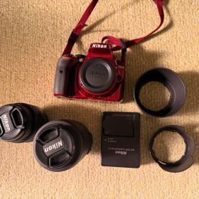 Nikon D3300 デジタル一眼レフセット 単焦点レンズ ストロボ付き