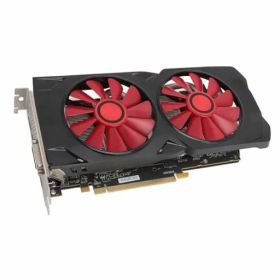 グラフィックスカード、RX5808GBGDDR5256ビットゲームグラフィックスカード、2冷却ファン、1380MHz7000MHz、PCIExpress2.016Xスロット、デスクトップPC用コンピュータビデオカード