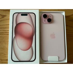 アイフォーン(iPhone)のApple iPhone 15 ピンク 本体(スマートフォン本体)