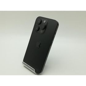 【中古】Apple 楽天モバイル 【SIMフリー】 iPhone 14 Pro 128GB スペースブラック MPXU3J/A【秋葉5号】保証期間１ヶ月【ランクC】