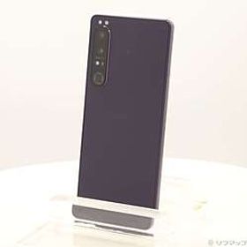 〔中古品（難あり）〕 Xperia 1 IV 512GB パープル XQ-CT44 SIMフリー ［6.5インチ有機EL／Snapdragon 8 Gen 1］〔中古品（難あり）〕 Xperia 1 IV 512GB パープル XQ-CT44 SIMフリー ［6.5インチ有機EL／Snapdragon 8 Gen 1］