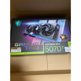 エムエスアイ(msi)の新品未開封 MSI GeForce RTX 5070 Ti 16G GA(PCパーツ)