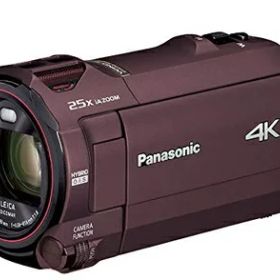 【中古】 パナソニック 4K ビデオカメラ VX992M 64GB 光学20倍ズーム カカオブラウン HC-VX992M-T