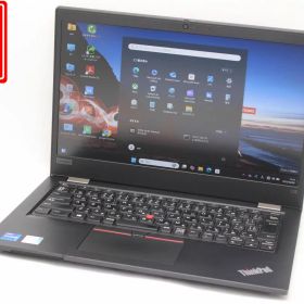 送料無料 あす楽対応 即日発送 訳有 フルHD 13.3インチ Lenovo ThinkPad L13 Gen2 (Type-20VJ) Windows11 卓越性能 第11世代Core i7-1165G7 16GB 爆速NVMe式512GB-SSD カメラ 無線 Office付 Win11【ノートパソコン 中古パソコン 中古PC】（Windows10も対応可能 Win10）