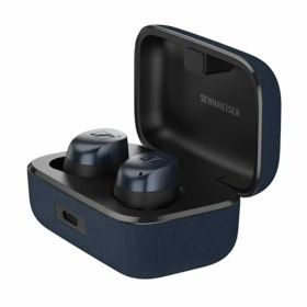 ゼンハイザー (Sennheiser) MOMENTUM True Wireless 4 パーソナライズ機能搭載 ワイヤレスイヤホン デニム 高性能ドライバー 30時間再生 ハイブリッドアダプティブノイズキャンセリング 外音取り込み機能 Bluetooth 5.4 国内正規品