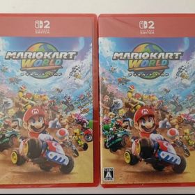 【新品】MARIOKART WORLD マリオカートワールド 2本セット(家庭用ゲームソフト)
