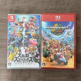 マリオカートワールド 大乱闘スマッシュブラザーズセット(家庭用ゲームソフト)