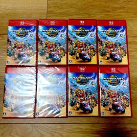 【新品】MARIOKART WORLD マリオカートワールド 8本セット(家庭用ゲームソフト)