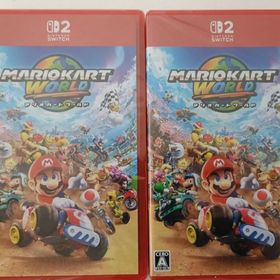 【新品】MARIOKART WORLD マリオカートワールド 2本セット(家庭用ゲームソフト)