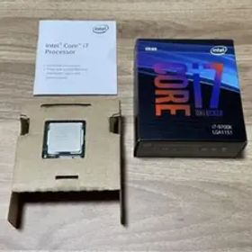 動作確認済 美品 Intel Core i7-9700K CPU LGA1151