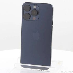 ソフマップ 〔中古品〕 iPhone15 Pro Max 256GB ブルーチタニウム MU6T3J／A SIMフリー【198】