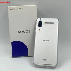 【中古】AQUOS sense3 basic 32GB シルバー SHV48 AU版SIMフリー 新品同