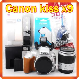 希少シルバーカラー Canon EOS kiss x9 Wi-Fi機能搭載！