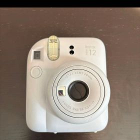 instax mini 12 ホワイト インスタントカメラ本体