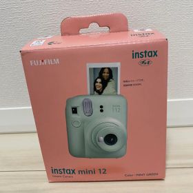 新富士フイルム instax mini12 チェキ インスタントカメラ