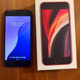 Apple iPhone SE2 (赤, 64GB)