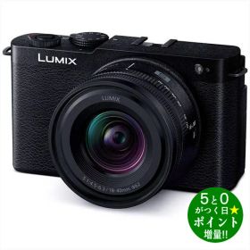 ◆最大3000円CP＋P3倍！！2/5◆パナソニック ルミックス ミラーレス一眼カメラ 広角ズームレンズキット LUMIX DC-S9N-K ジェットブラック Panasonic【転送不可】
