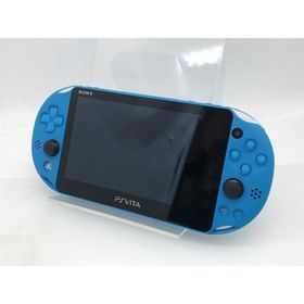 【中古】SONY PlayStation VITA Wi-Fiモデル アクア・ブルー PCH-2000 ZA23【大須アメ横】保証期間１ヶ月【ランクA】