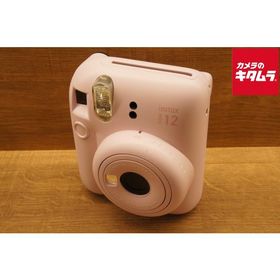 【中古】 【美品】 フジフイルム インスタントカメラ instax mini 12 「チェキ」 ブロッサムピンク
