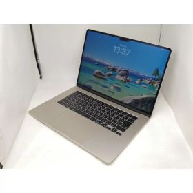 【中古】Apple MacBook Air 15インチ M2(CPU:8C/GPU:10C) 8GB/256GB スターライト MQKU3J/A (M2,2023)【日本橋3】保証期間1ヶ月【ランクA】