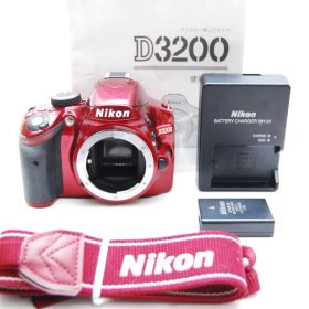 ★ Nikon D3200 ボディー レッド ニコン★
