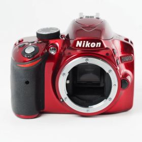 Nikon ニコン デジタル一眼レフカメラ D3200 ボディ レッド D3200RD