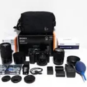 SONY α6400 ダブルズーム＋SIGMA 30mm F1.4 付属品多数