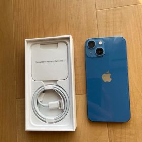 iPhone 13 miniブルー本体 充電ケーブル付き(ジャンク品)