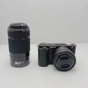 【ガラスケース内展示商品】ソニー SONY ミラーレス一眼カメラ VLOGCAM ZV-E10 ダブルズームレンズキット ZV-E10Y B ブラック