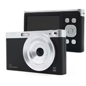 慶洋エンジニアリング KEIYO WiFI対応レトロデジカメ ブラック AN-DC003（BK）