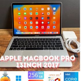 ［美品］Apple MacBook Pro 13inch 2017/Core i5 2.3GHz/8GB/SSD256GB/Windows11/Office 2021/255
