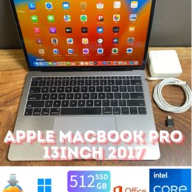 ［美品］Apple MacBook Pro 13inch 2017/Core i7 2.5GHz/16GB/SSD512GB/Windows11/Office 2021/320