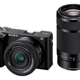SONY ソニー デジタル一眼カメラ α6400 Wズームキットブラック(ILCE-6400X/B)