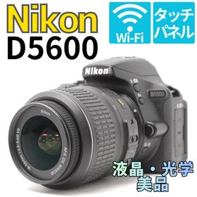 ニコン(Nikon)の【光学・液晶 極美品】Nikon D5600 WiFiモデル スマホ転送 (デジタル一眼)
