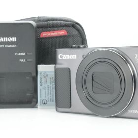 【美品】Canon PowerShot SX620 HS 20.2MP Digital Camera Black キヤノン コンパクトデジタルカメラ 黒 EF-TN-JP1609
