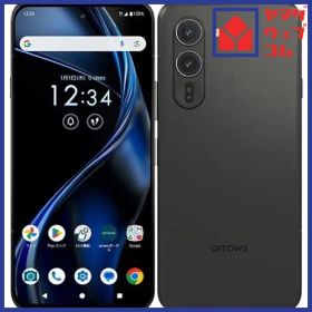 FCNT PB8M0000JP arrows Alpha SIMフリースマートフォン 6.4インチ ブラック