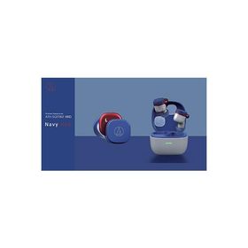 audio-technica 完全ワイヤレスイヤホン ATH-SQ1TW2/Navy Red Headphone/Earphone
