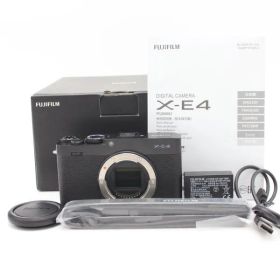 ショット数5132！■美品■ FUJIFILM ミラーレスデジタルカメラ X-E4 ボディ ブラック F X-E4-B ♯96003