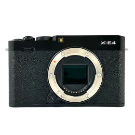 富士フイルム FUJIFILM X-E4 ボディ ブラック デジタル ミラーレス 一眼カメラ 【中古】