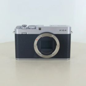 【中古】(フジフイルム) FUJIFILM X-E4 ボディ シルバー