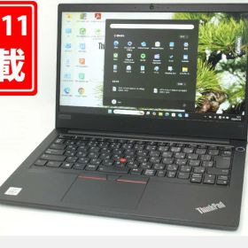 中古良品 フルHD 14インチ Lenovo ThinkPad E14 Gen1 Windows11 超高性能 第10世代Core i5-10210U 8GB 爆速NVMe式256GB-SSD + 500GB-HDD カメラ 無線Wi-Fi6 Office付き Win11【中古ノートパソコン 中古パソコン 中古PC】送料無料 あす楽対応 即日発送