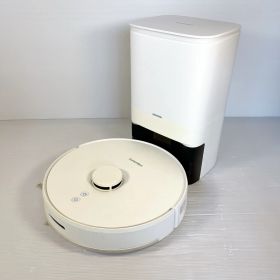 SwitchBot ロボット掃除機 S1 Plus #2500-1227-2自動集じんステーション付き W3011010 本体 充電ドック 掃除ロボ Wi-Fi連携 予約清掃 ルンバ代替 中古 動作確認済 ブラシ/ダストカップ洗浄済